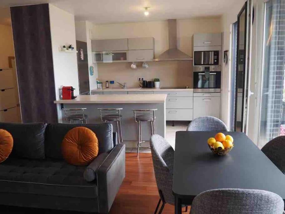 Appartement 80M2, Terrasse Sud, Metro 7 Direction Louvre A 8Minutes, Parking Sous-Sol, Proche Paris-Bercy إيفري سور سين المظهر الخارجي الصورة