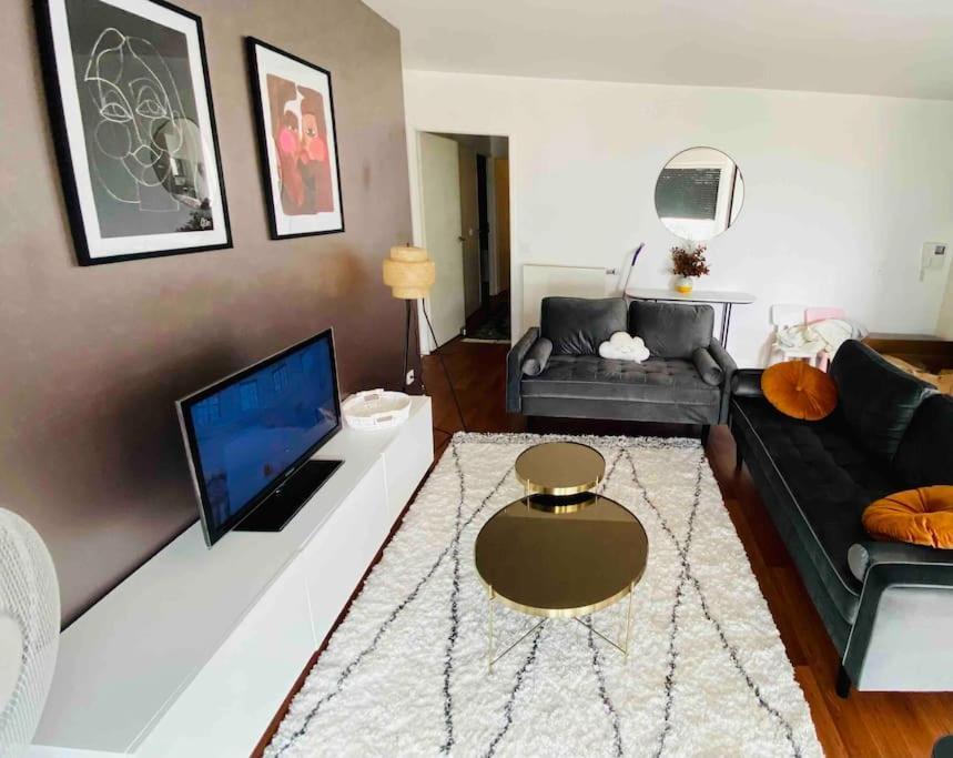 Appartement 80M2, Terrasse Sud, Metro 7 Direction Louvre A 8Minutes, Parking Sous-Sol, Proche Paris-Bercy إيفري سور سين المظهر الخارجي الصورة